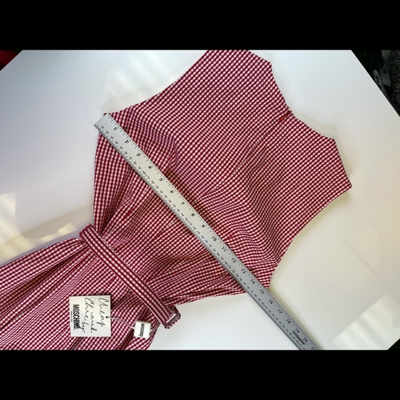 NEW Moschino Cheap & Chic Summer Picnic Dress 44 - Picture 7 of 10